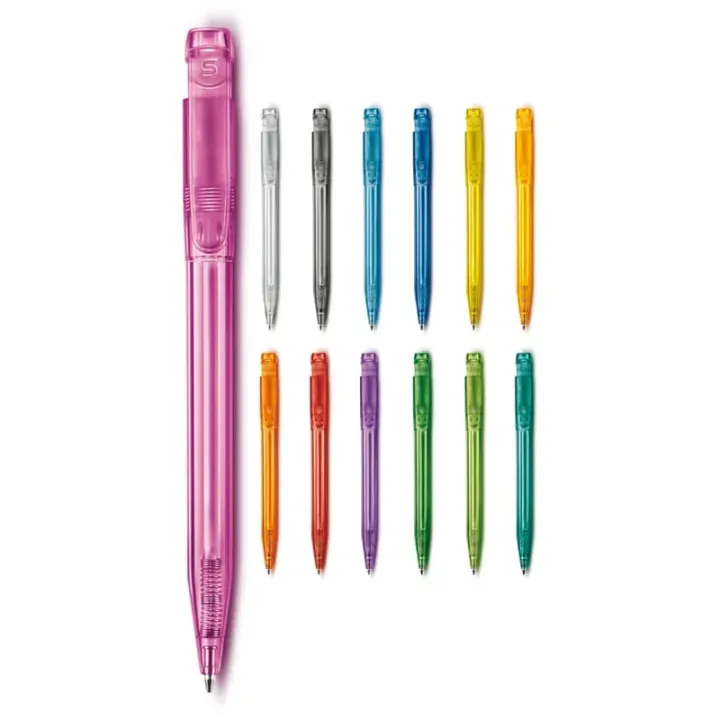 Ball pen Pier Clear transparent - LT87414 (gadzety reklamowe)